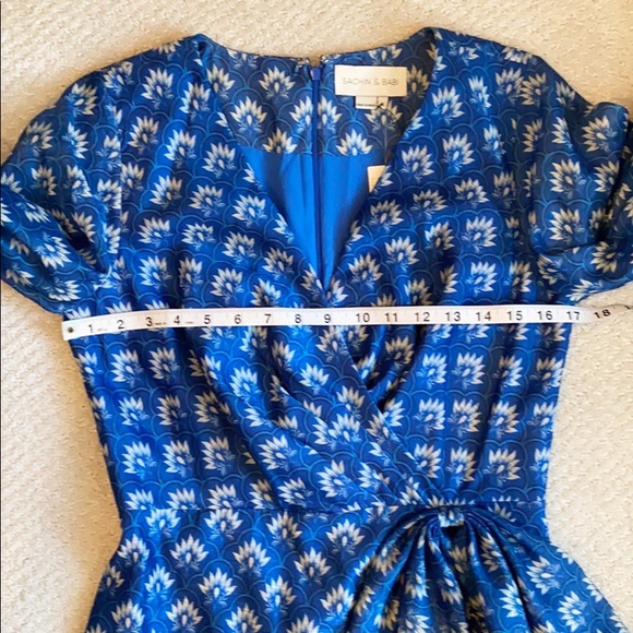NWT Sachin + Babi Rae Print Midi Dress - Picture 13 of 15